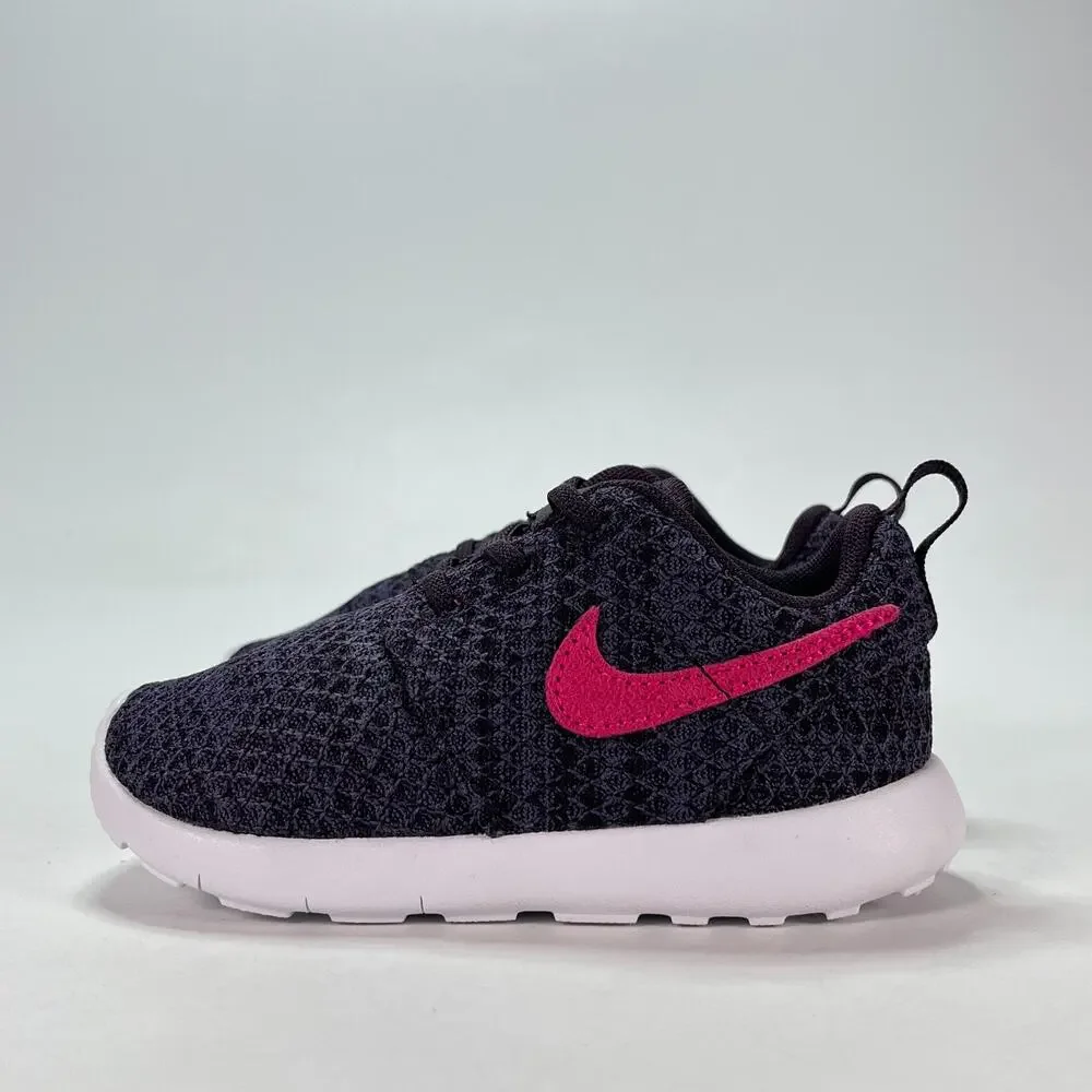 Nike Roshe One Port Wine Pink Prime Lightweight Sneakers 749425-616 Kids Size 8C